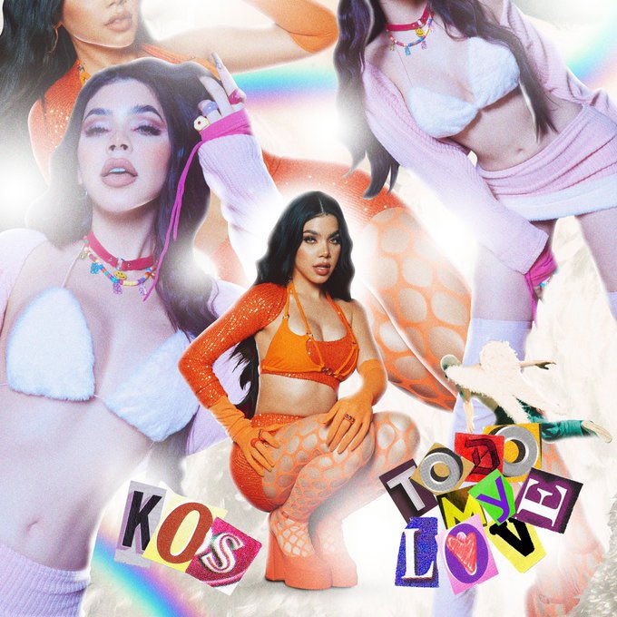 DeezerLatino's tweet photo. Agosto ta' juerte 🥵🔥 Sólo en la primera semana, llega:

04.08 - TODO MY LOVE 🌈 - KENIA OS 

11.08 ❌❌❌❌ - DANNA PAOLA https://t.co/KTt8R5y9r9