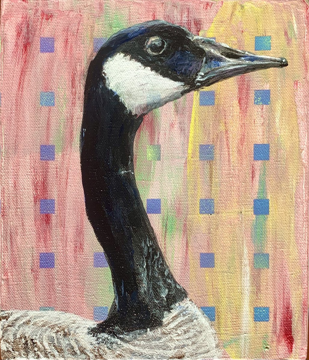 BrianLongfield's tweet photo. Canada goose, looking out.
Acrylic on canvas
9”x7.875”
2022
https://t.co/O2btutFt7k
#wildlifeart #contemporarypainting #contemporaryartist #modernpainting #contemporaryart #canadagoose #brantacanadensis #wpgart #winnipegartscene https://t.co/cWUR99ESU9