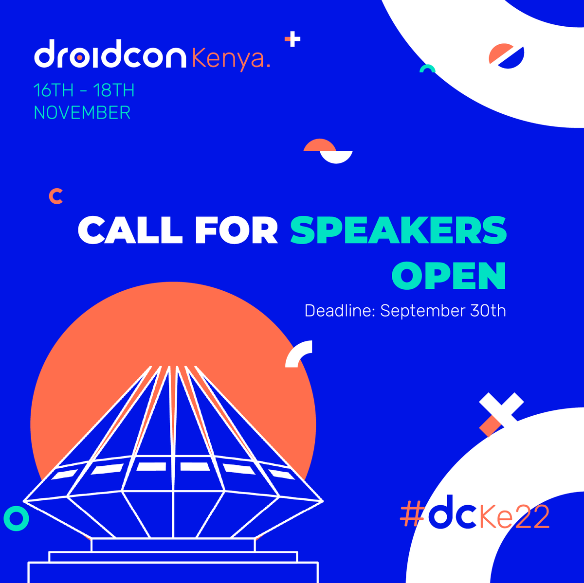 droidconke's tweet photo. #dcke22 CFS is open till 30th SEP 🥳! Submit your talks to get a chance to speak among top Android developers in the world 🤓😎. We can't wait to receive your mind-blowing submissions 🤯. 

Apply here: https://t.co/1XQwdT9NJ4 https://t.co/7nHV4XKbVY