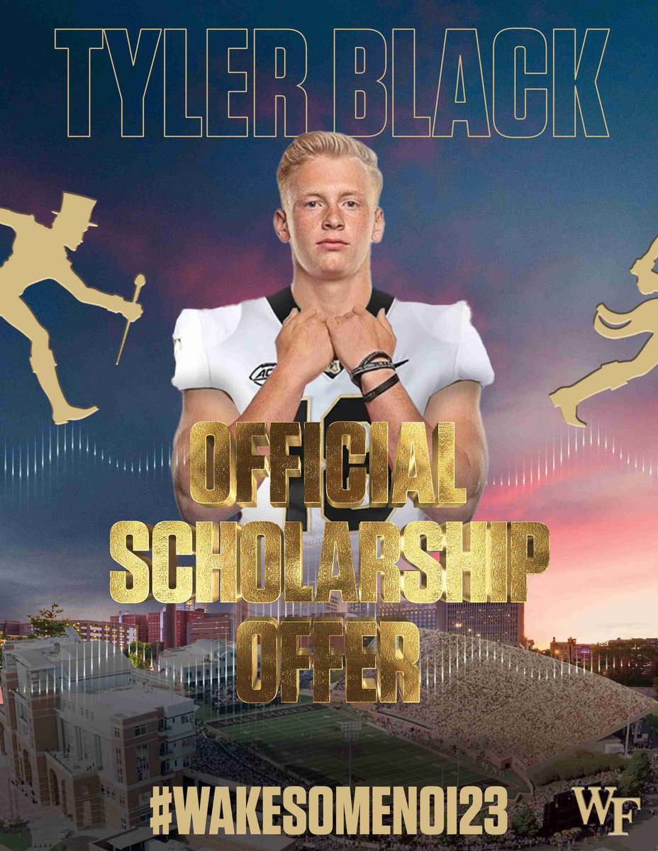 TylerBlack_19's tweet photo. All in! Go Deacs!🖤💛 @WayneLineburg @CoachClawson @WakeFB https://t.co/cDvnzNohoP