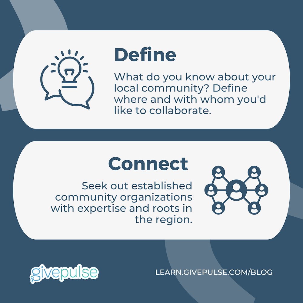 givepulse's tweet photo. When designed well, #ServiceLearning can be transformative for students and communities.
Here are six ways to align your #CommunityEngagement to local needs. Read the full article on our blog: https://t.co/9BDxDqky9Q
#GivePulse #GetInvolved https://t.co/VkuPSQvjY9
