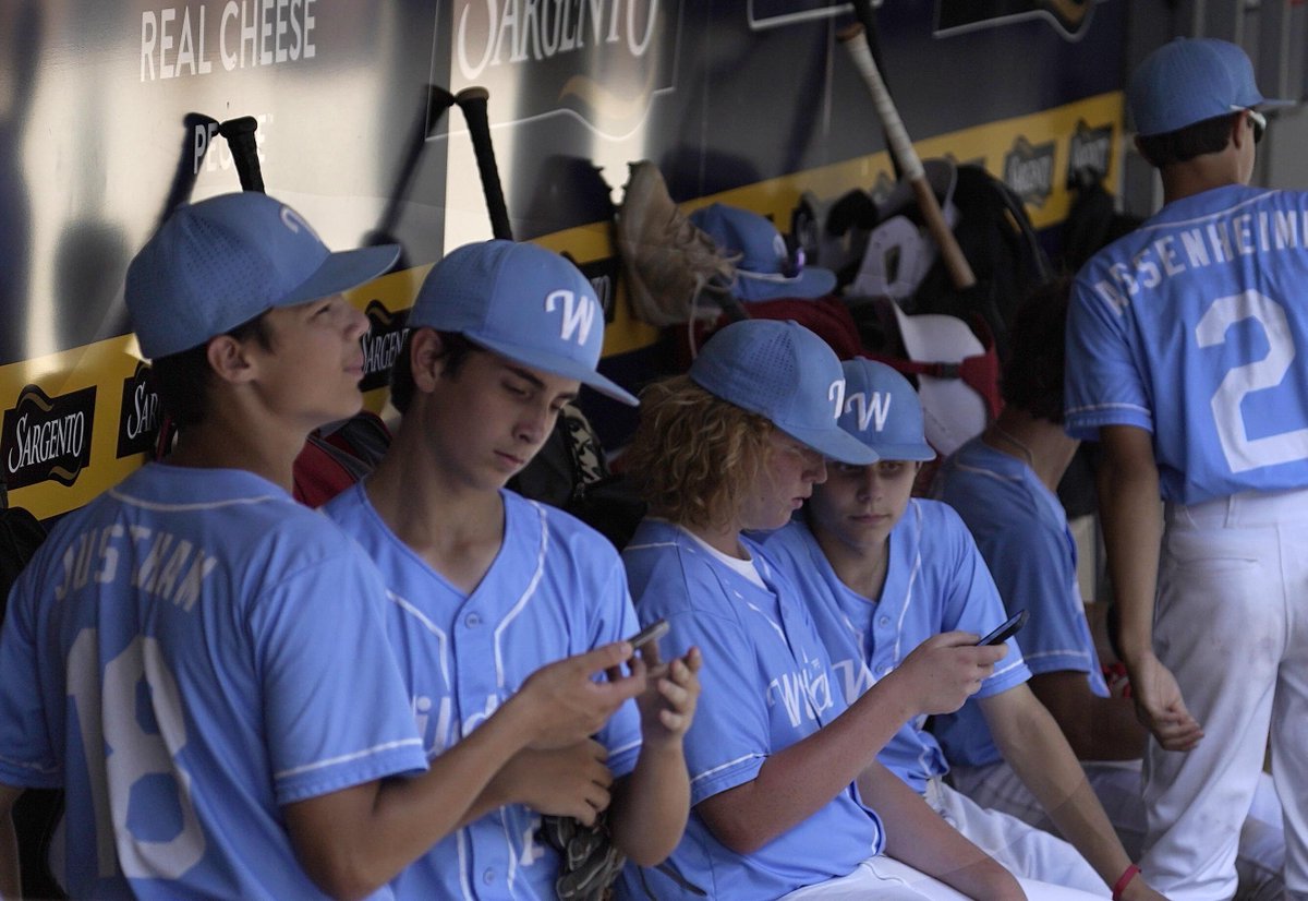 RickWoodMJS's tweet photo. The Milwaukee Brewers announced the trade of pitcher Josh Hader during a  little league at American Family Field, Monday, Aug 1, 2022. Shocked fans and players from the TPB Wildcats, quickly checked out social media instead of their game against the Rebels Baseball SW. https://t.co/X54eb9mguv