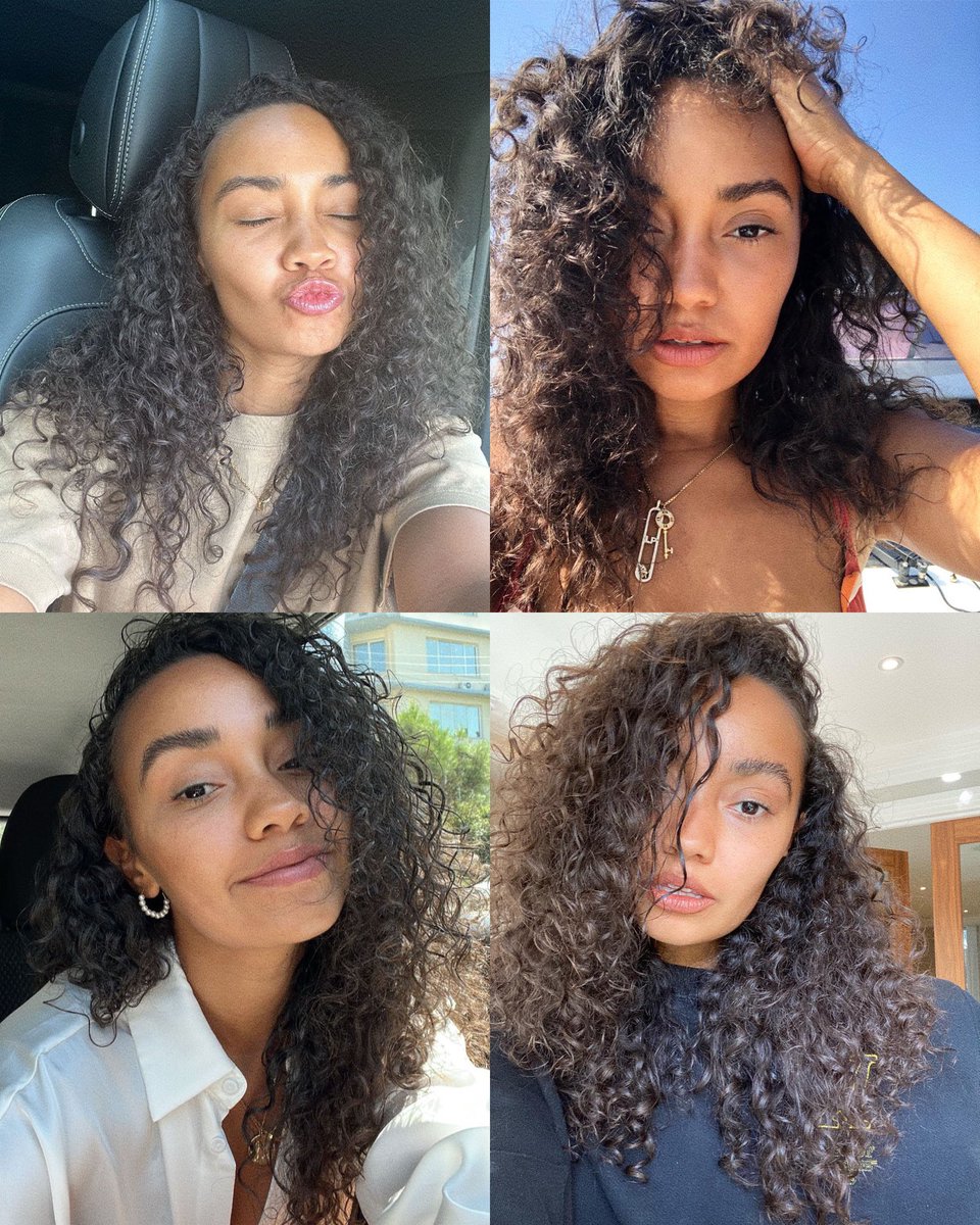 LEIGHZIP's tweet image. 💌: the bare face + curls selfie