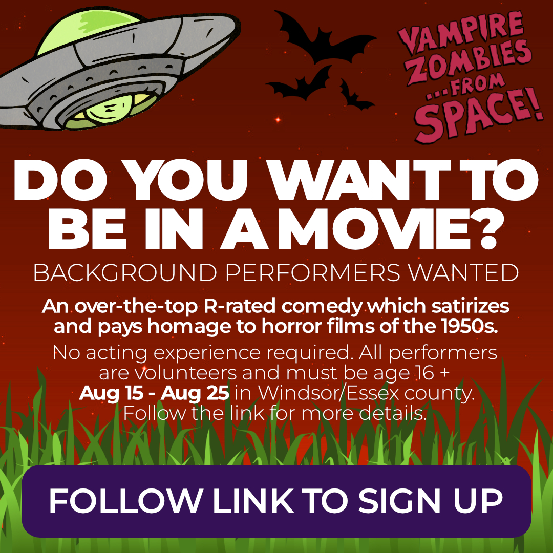 Wanna be in our film? Calling all Ontario background performers!

Click here to apply - docs.google.com/forms/d/e/1FAI…