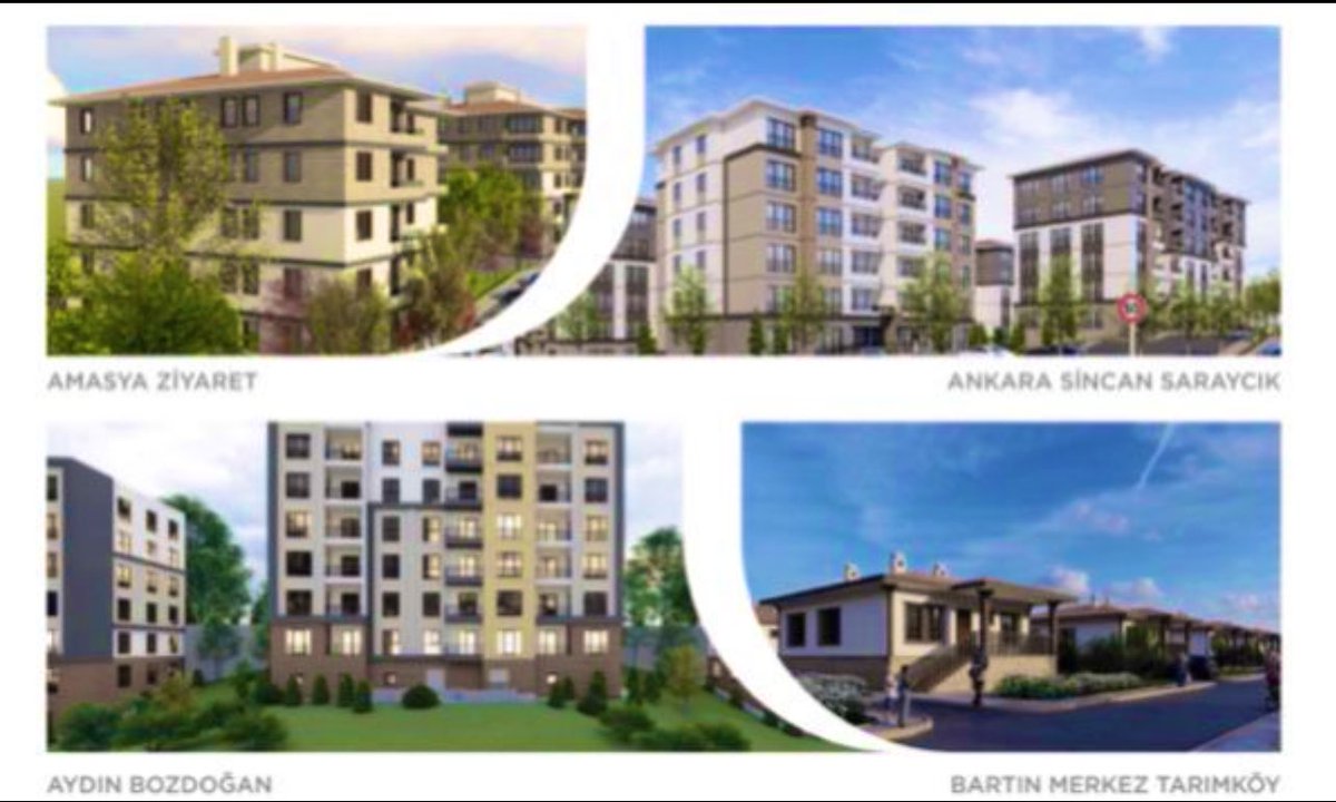 Cumhuriyet tarihinin en büyük sosyal konut hamlesi başlıyor 👇🏻