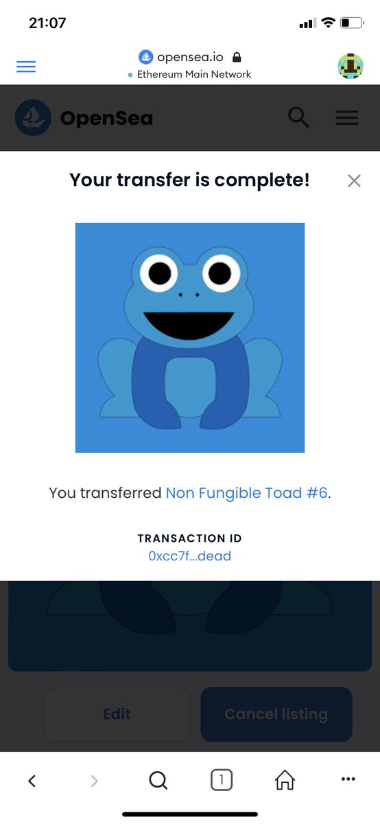 NonFungibleToads NFT tweet media