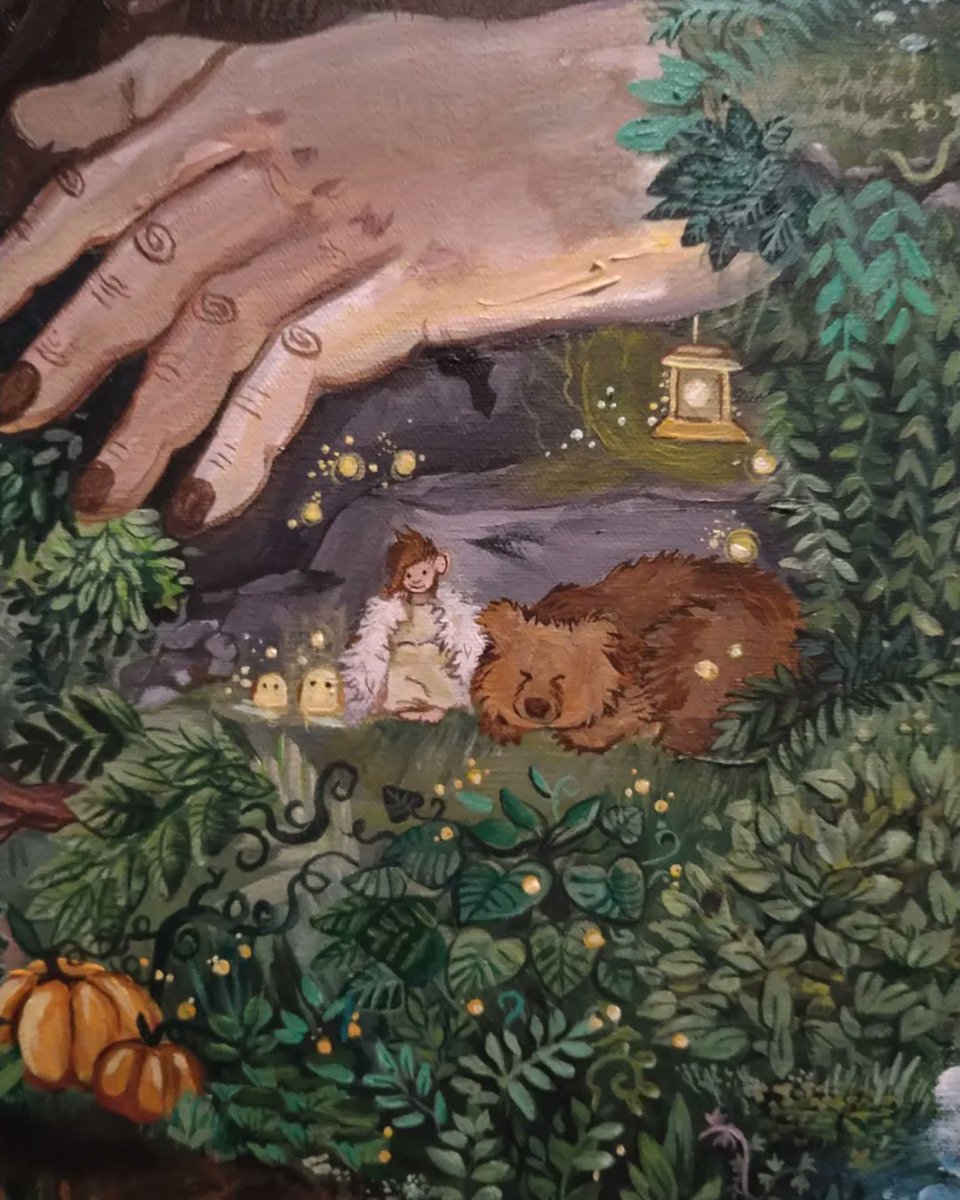 PennieCulus's tweet photo. 30h Finally Done 🐸❤️#pennieculus #illustration #art #drawing #painting #traditionalart #traditionalartwork #acrylics #acrylicpainting #fantasy #forest #forestgod #nature #magic #magical #gouache #gouachepainting https://t.co/7HvDFIYuEt