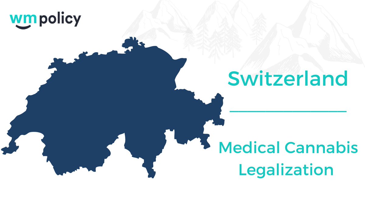 weedmapspolicy's tweet photo. As of today, medical cannabis can be obtained through a prescription in Switzerland! 👏🇨🇭 https://t.co/k20HP6yQy6