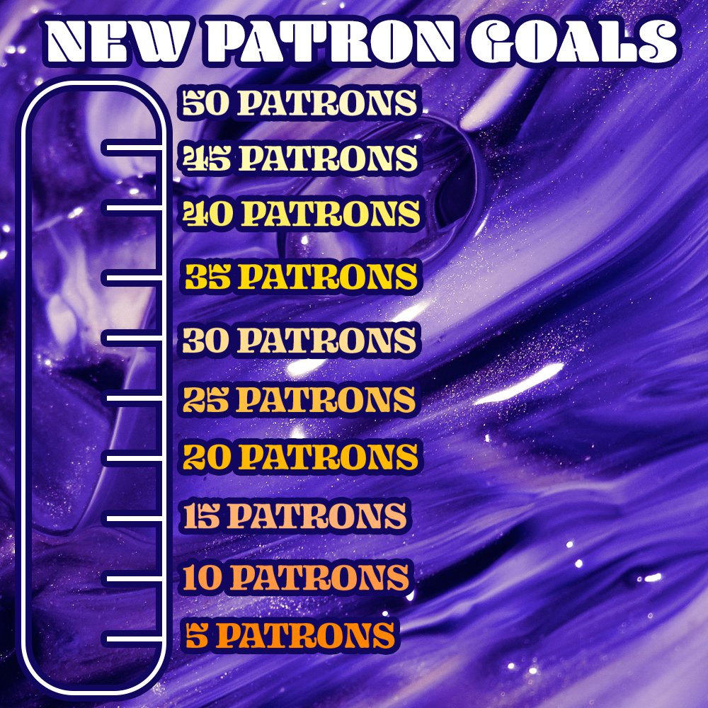 Hi folks! It's August again, which means it's our APN Patreon Drive! This year we're running it from August to September and if you pledge at any tier, you'll unlock new content that'll be available to all patrons! Check the replies for what the rewards are for each goal!