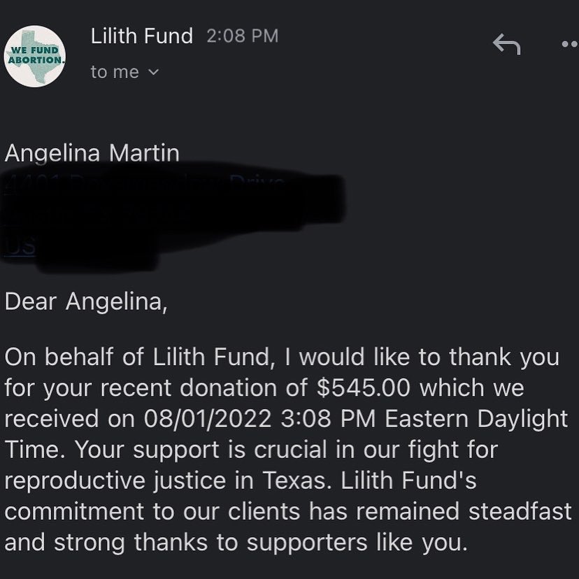 Thank you to everyone who packed out the <a href="/AtxVelv/">The Velv</a> Friday night for our benefit show and to the comics who crushed for helping us raise $545 for <a href="/lilithfund/">Lilith Fund</a>! We had a great time!! Keep your eyes peeled for our next show and keep donating to abortion funds❤️