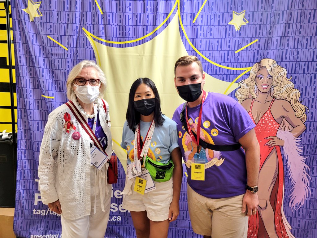 Great to have @Carolyn_Bennett stopped by our <a href="/CANFAR/">CANFAR</a> &amp; Sexfluent booth at the <a href="/AIDS_conference/">IAC - the International AIDS Conference</a> and have our Dir. of National Awareness <a href="/roxannecma/">Roxanne Ma</a> shared all the stories we've been hearing from delegates from around the world about the need for more #mentalhealth resources.