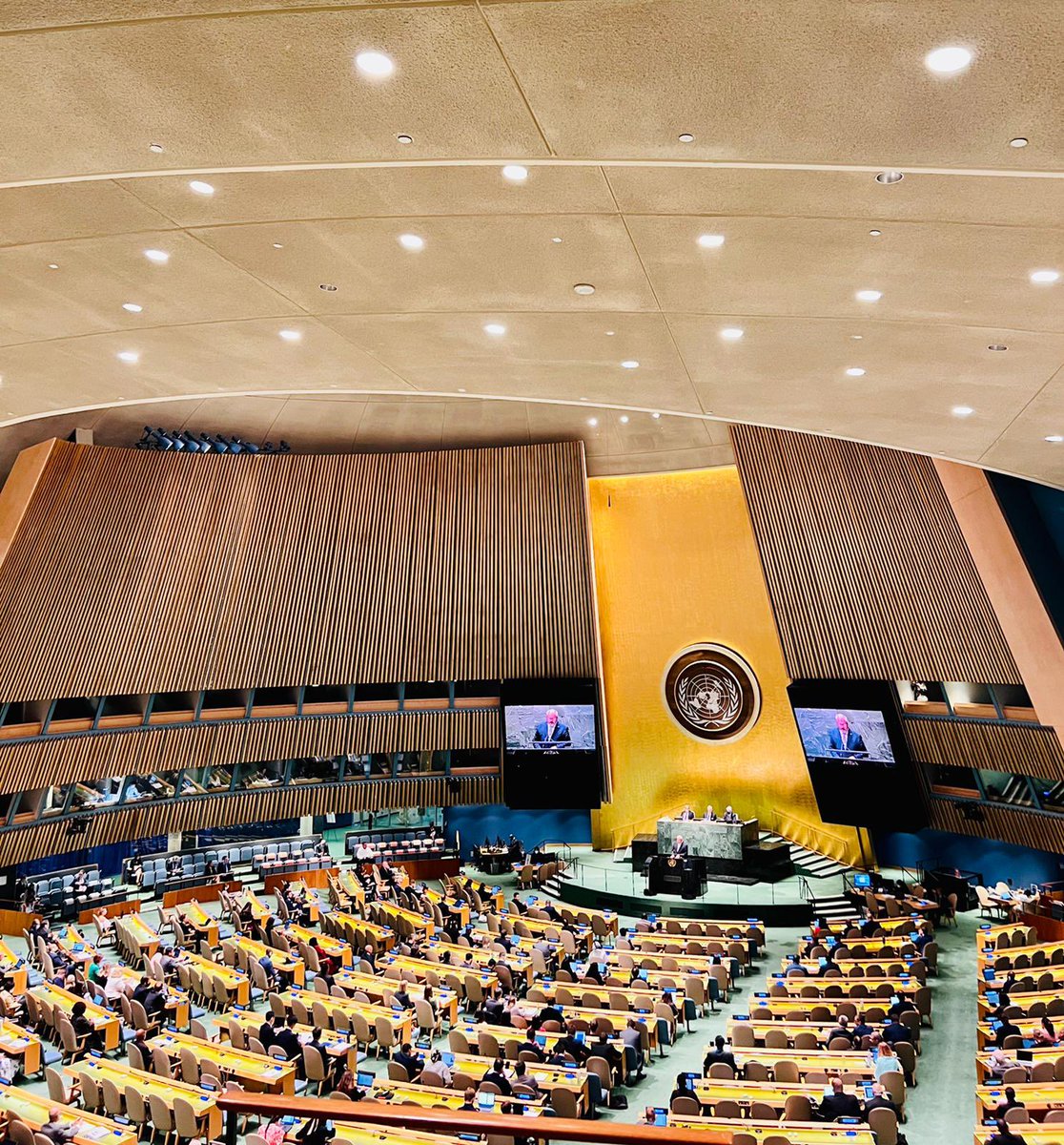 This week <a href="/WCAPSnet/">Women of Color Advancing Peace and Security</a> is attending the #NPTRevCon in New York. Day 1 of the conference, member states have emphasized the need to strengthen NPT, reduce the reliance on nuclear weapons and encourage Nuclear Weapons States to embark on nuclear disarmament.