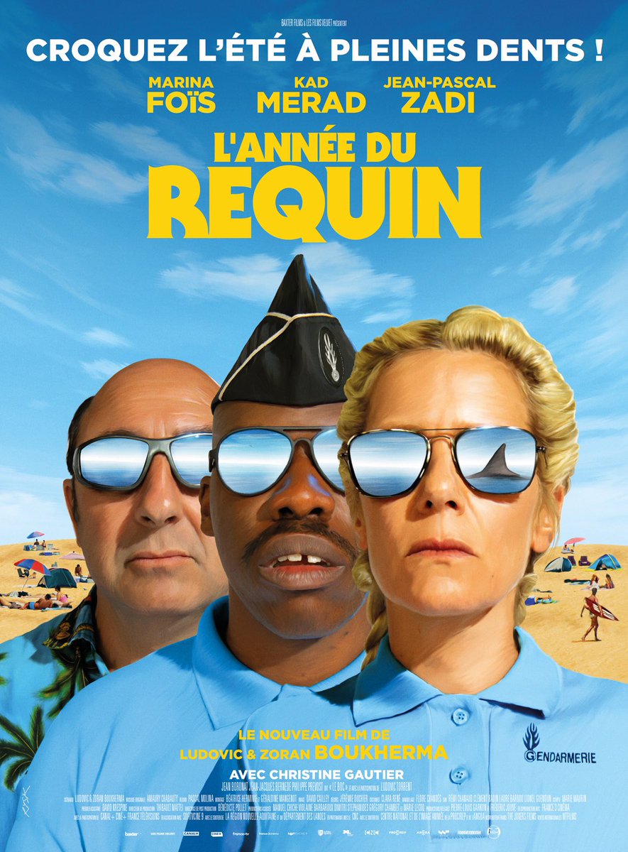 uncinemaphile's tweet image. 𝐓𝐢𝐭𝐫𝐞 : L’Année du Requin
𝐀𝐯𝐢𝐬 : Une surprise bien plus intéressante qu’il n’y paraît. Le film est allégorie amusante sur l’hypocrisie et l’égoïsme de certains face aux crises (Covid, Réchauffement climatique…). 
𝐑𝐞𝐜𝐨𝐦𝐦𝐚𝐧𝐝𝐞́ : ✅
𝐍𝐨𝐭𝐞 : 3,5/5