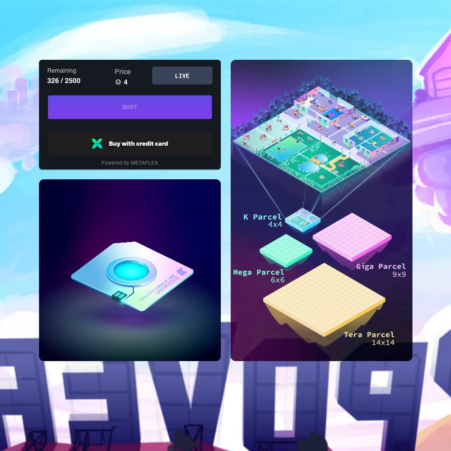 You can still Mint Land for Kippo!

There's not a lot left so don't miss your chance
Launching Lands in the Kippo app this week!

mint.kippo.com