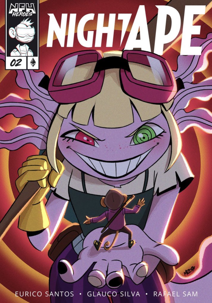 sketchbook_eth's tweet photo. Giveaway!! 🦸‍♂️ 🦹‍♂️ 
⁃     In celebration of Night Ape 2’s Release, Im giving away 1 copy of the comic.
How to enter:
⁃     Like + RT this post
⁃     Follow me and @nfheroes
⁃     Tag 3 friends below!
Winner will be chosen on Friday! https://t.co/RC1SZIFXg0