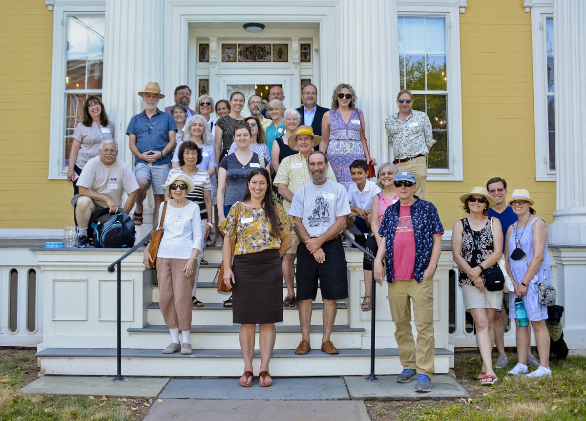 PreservationNJ's tweet photo. We had a very special time at our #PreservationNJ Annual Meeting, Tour + Social in #Flemington this past weekend. It was great to reconnect with members, share updates, tour, network and learn! More pictures coming soon. πΈ: William Neumann https://t.co/DB6p8MbAVz
