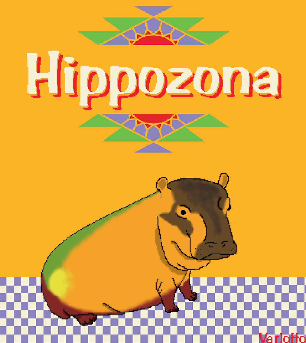 Nerdlotto's tweet photo. im so Thorsty... #pixelart #pixel #aseprite #Arizona #MuchoMango #Mango #Hippos https://t.co/8iuZA2oGDp