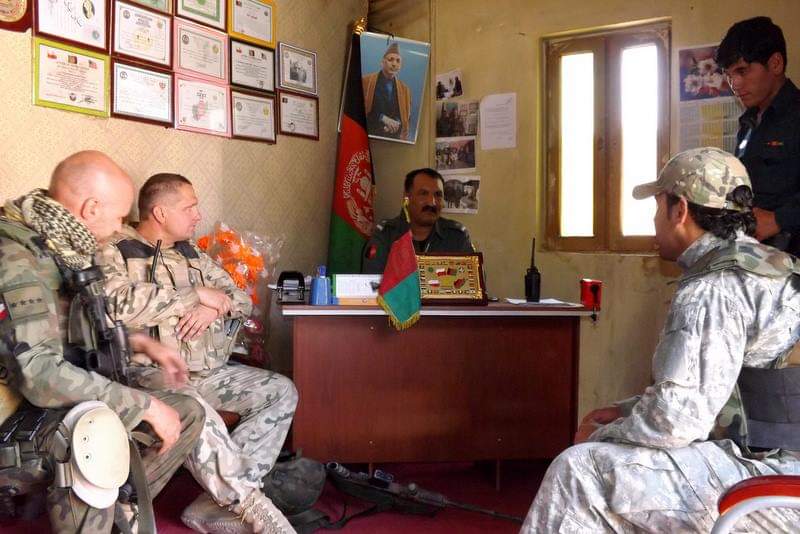 One of the best heroes of the police, my father, Shahid Al-Haj Samonyar Mohammad Hashem Khan Khalji, the first security division of the Ghazni Province Police