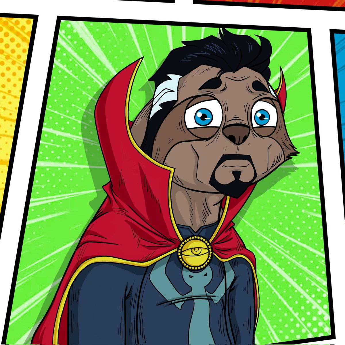 superslothhero's tweet photo. If you don't think that it's... 
too... Stange... For a sloth to be a hero ! 🦥🦸‍♂️
Then you should definitly join the sloth community ❤
((1/1 docsloth strange) 

#nft #nftcommunity #nftcollectibles #nftdrop #nftcollector #superheroes #sloth #strange #DoctorStrange #Web3 https://t.co/TKGo64Hett