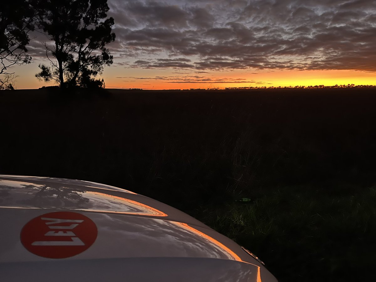 Looking like it will be a nice day today - Melbourne bound today