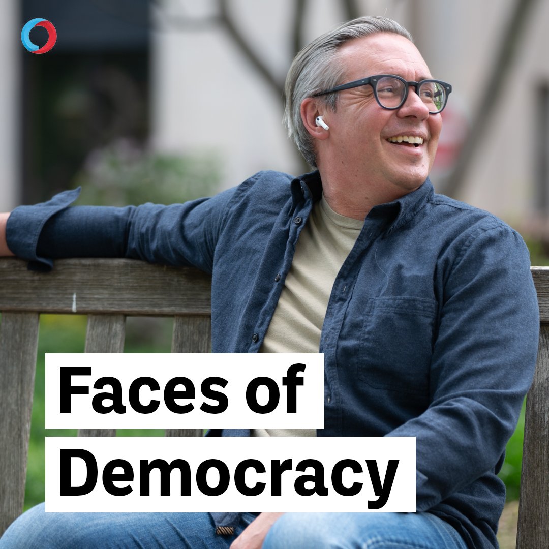 IssueOneReform's tweet image. This is Al. He's a dad and a big music fan. He’s also a former election official who received death threats for doing his job and safeguarding our democracy. Now, it’s up to us to protect him and election workers across the country.
#FacesOfDemocracy @Commish_Schmidt