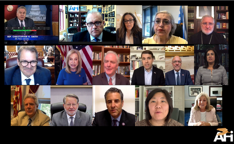 TheAHIinDC's tweet photo. 15 Legislators Join AHI to Commemorate the 48th Anniversary of #Turkey’s #InvasionOfCyprus
Watch VIDEO: https://t.co/vhcDJEm3BN https://t.co/A9cn6ED240