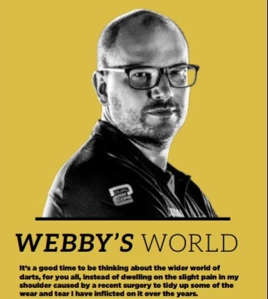 Darts_World's tweet image. 🔴 Darts World 580 🔵 
Summer '22

🏴󠁧󠁢󠁷󠁬󠁳󠁿 Mark Webster joins our columnist crew:

🎯 Webby's World: @Webby180
🎤 Mic Drop: @jayeffmc
✨ Wizard's Wizdom: @colozzy180
🇬🇧 UKDA+ @Toweminator

Our Laura was off making history! 

#TheOfficialVoiceOfDarts

🛒: bit.ly/3zh2h0u