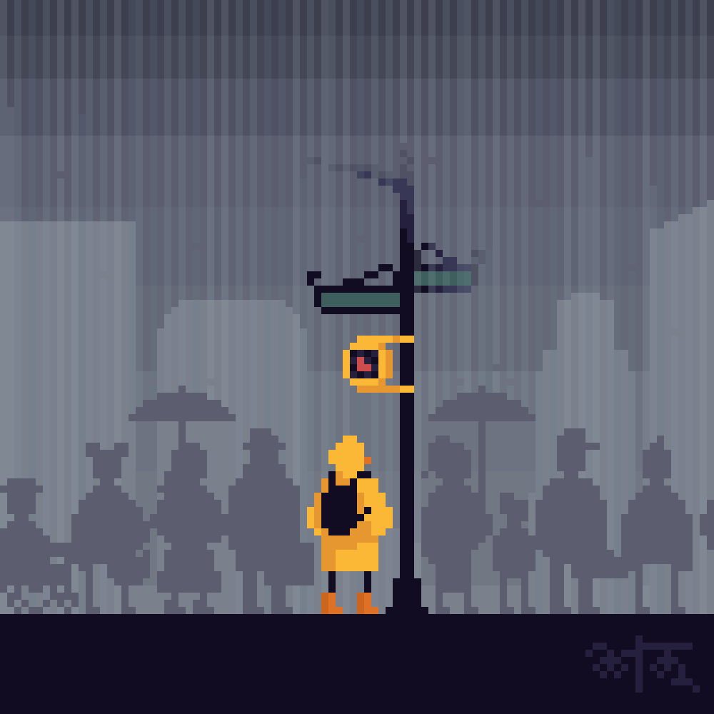 StubblesMcGee's tweet photo. just a duck in the big city

#pixelart #ドット絵 https://t.co/cUVNKt5EY7