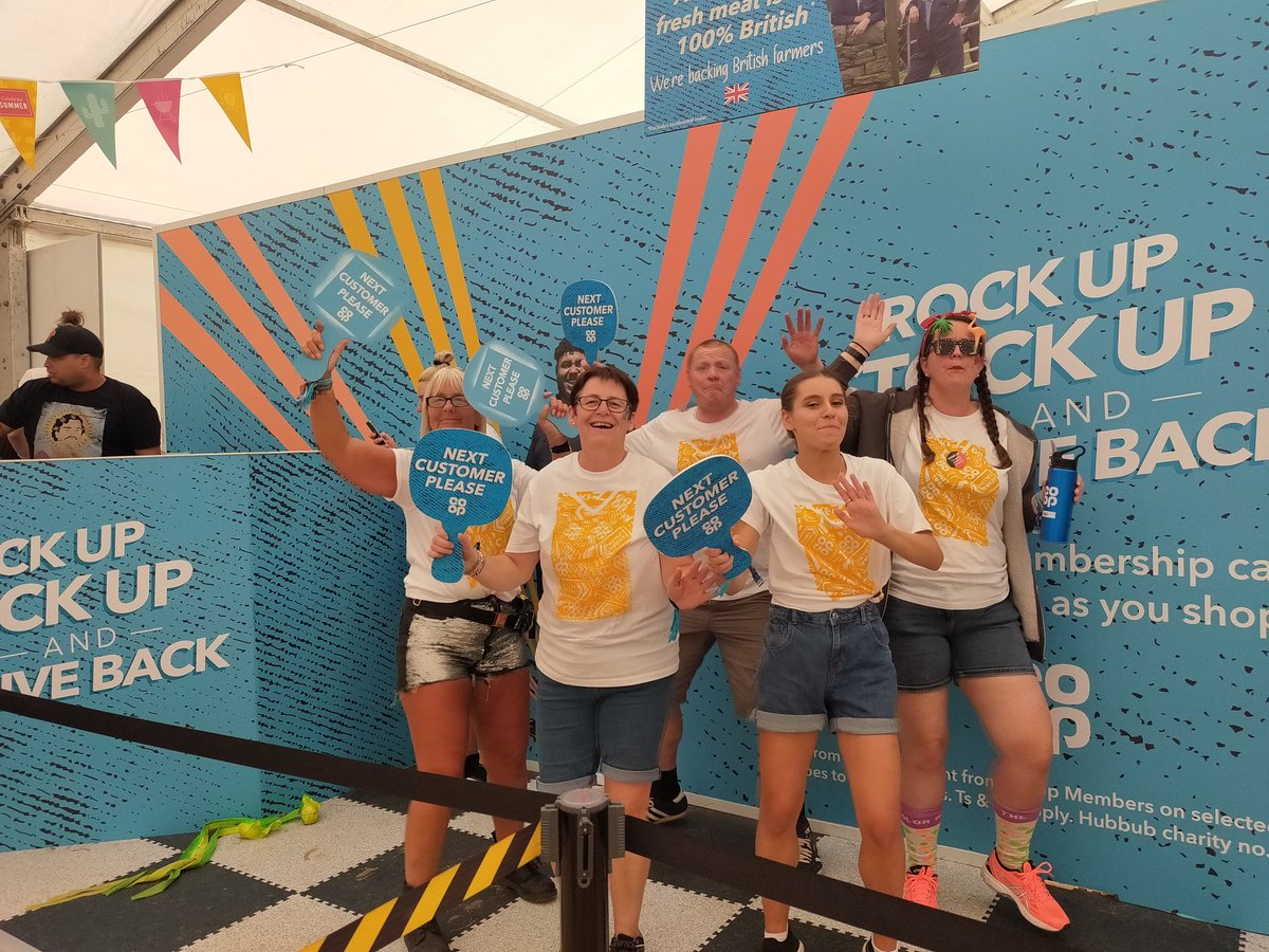 What an amazing time at Kendal after the cold start and all the rain we had we made up for it in the store dancing our shifts away 😂 I can't thank everyone enough for making my 1st festival something I will never forget 🥰. 3 more weeks and I do it all again at Leeds