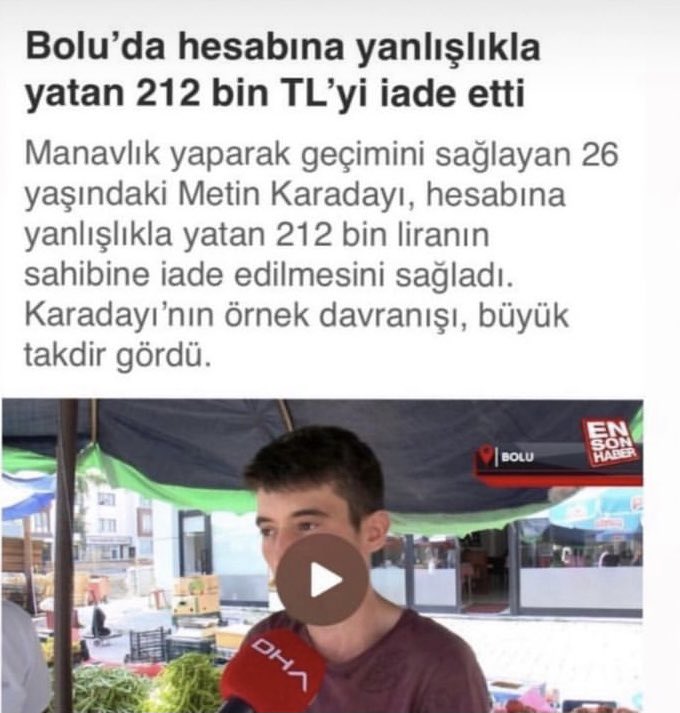Bana bu şekilde bir para gelirse bunu Allah’ın bir işi olarak tahvil eder hemen yerim.😂😂