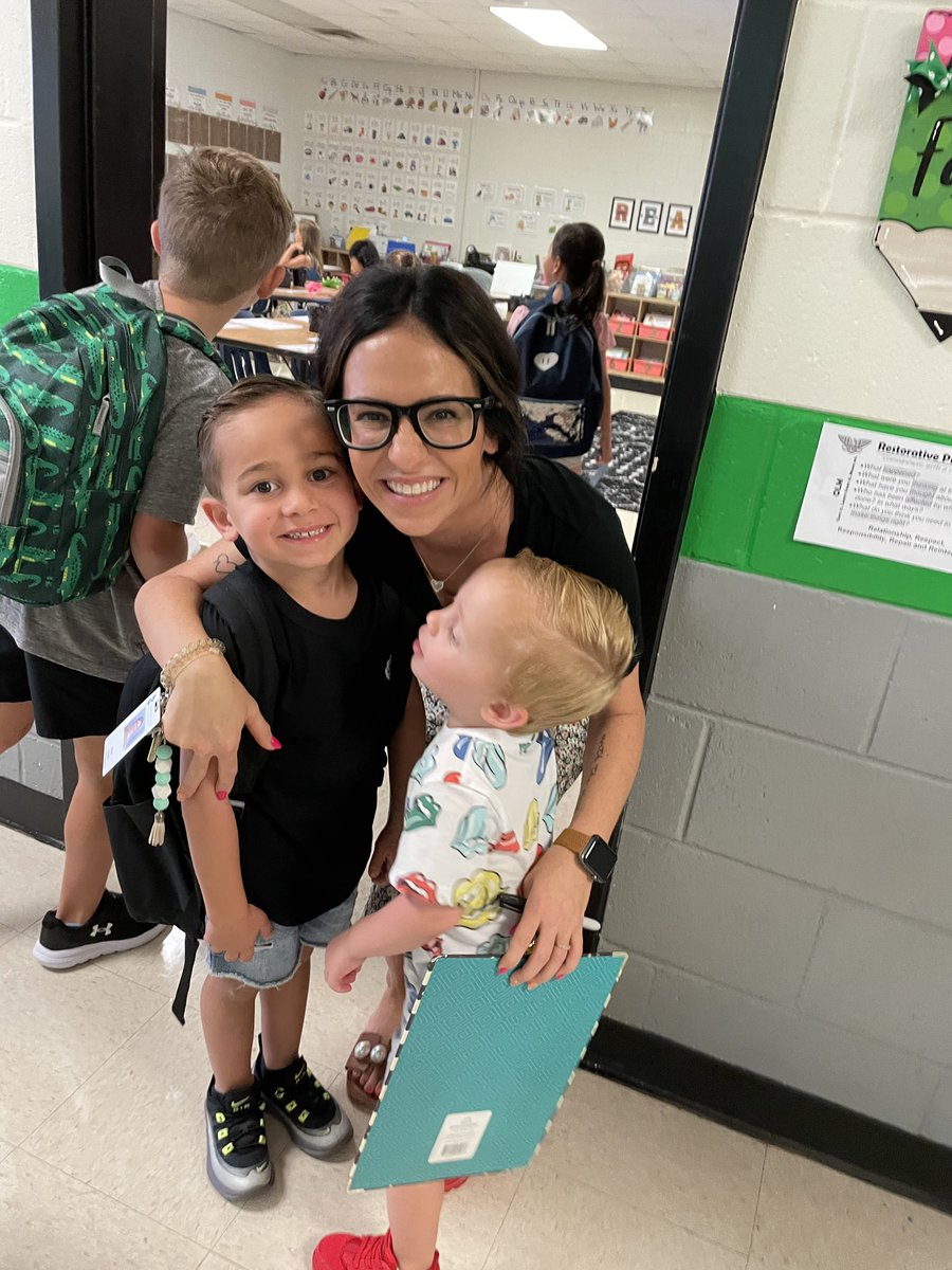 The best first day I ever had! <a href="/HFThunderbirds/">Hickory Flat ES</a>