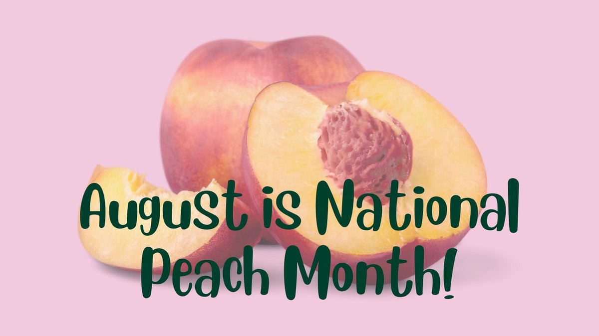 The largest peach recorded was 1.8 pounds!
