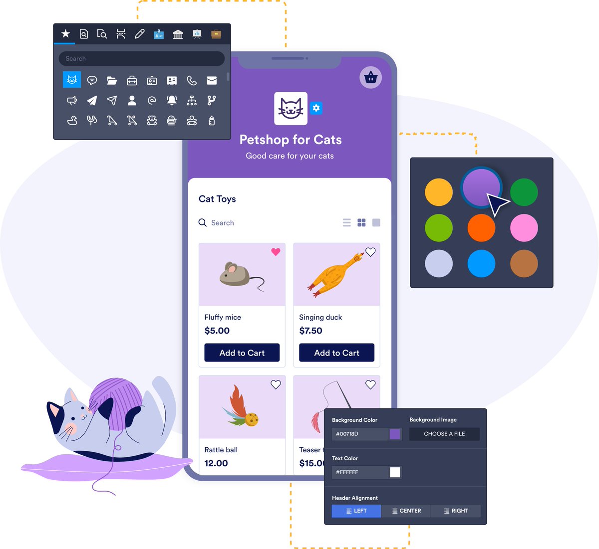 Jotform Store Builder makes it easy to build an app that matches your brand 🛍️ 📱

Get Started Now — It's Free👇
 ow.ly/Ow6q50K90W7
