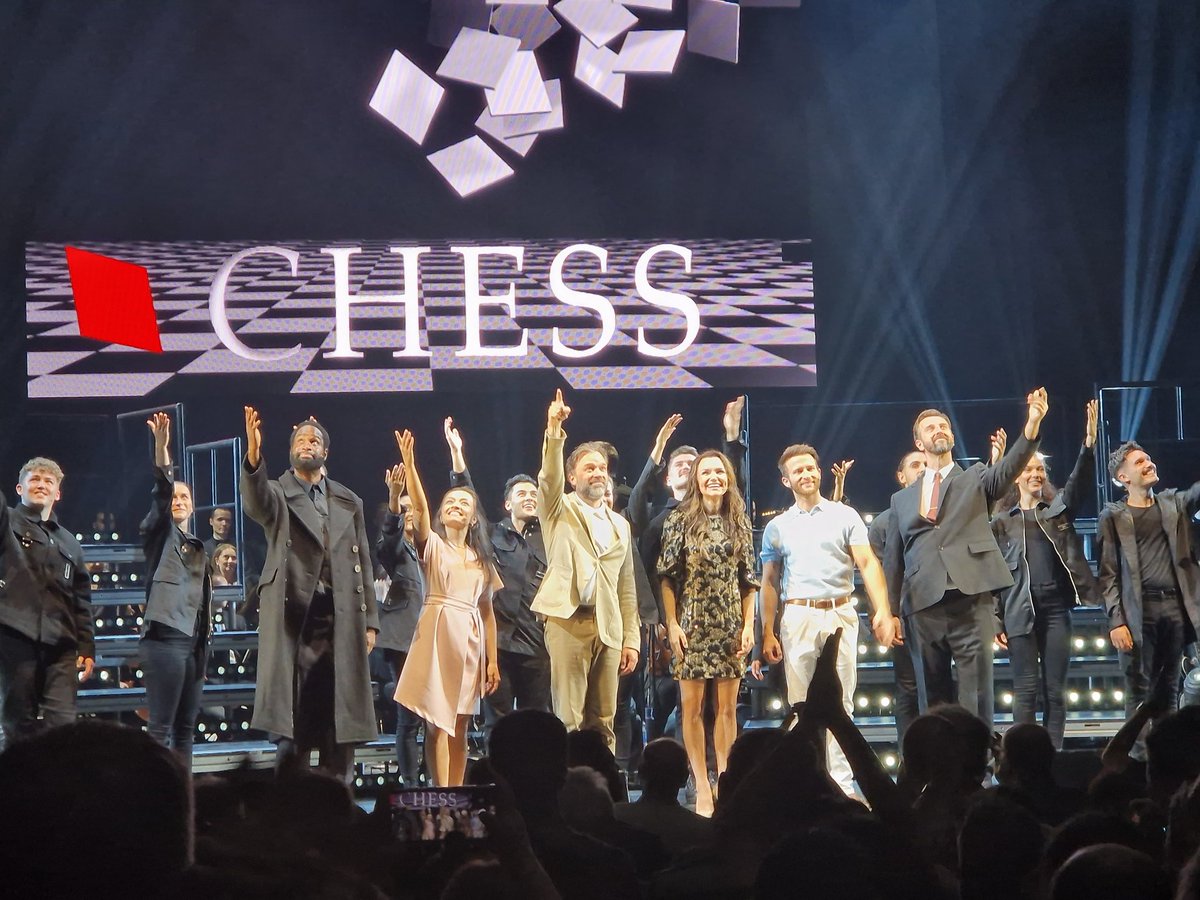 ATDazzles's tweet photo. Chess in concert tonight at @TheatreRoyalDL - Wasn't it good?
In a word, yes. That cast are EVERYTHING. What a production.
Look out for a full review from me tomorrow. https://t.co/NzYhh5fqaC