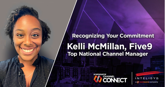 Congratulations to @Five9 @kelliemcmilla16 for her continued success being recently recognized with the @IntelisysCorp Southwest Sales Team Top National Channel Manager Award. #IntelisysNation #PartnerPowered @ButterbaughJake @MarkErvin7