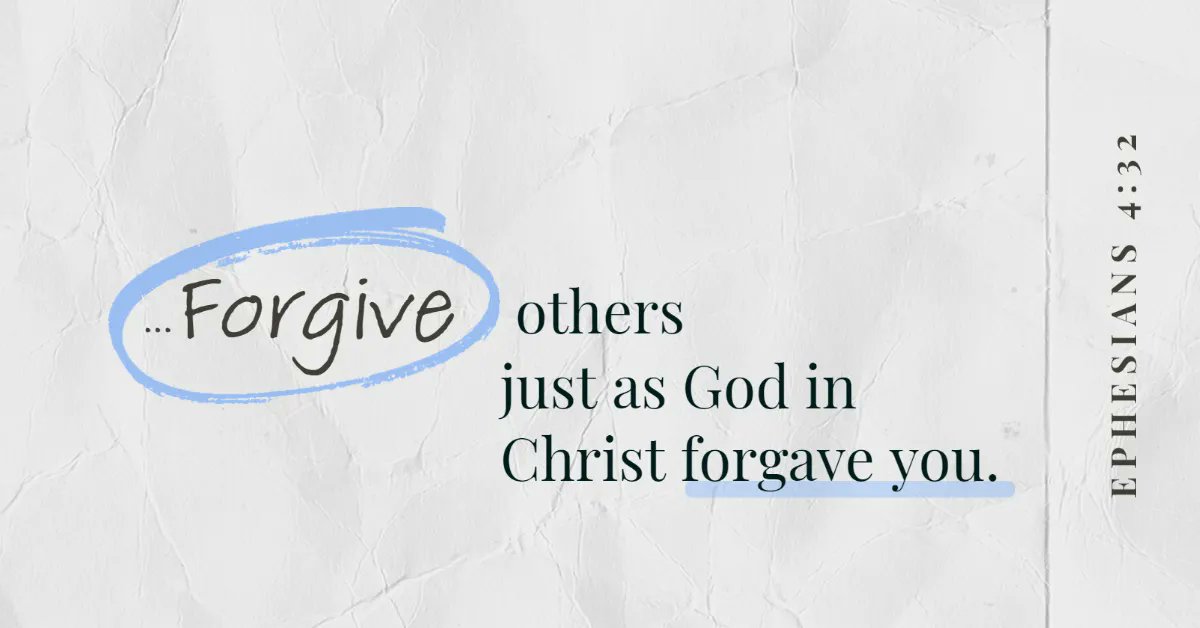 oneplacecom's tweet image. Ephesians 4:26 says, “Be angry and do not sin...” How is that possible? Let’s examine our hearts today and listen to this sermon to learn how we can let go of anger and forgive, for we also have been forgiven.
bit.ly/3JeWnBs