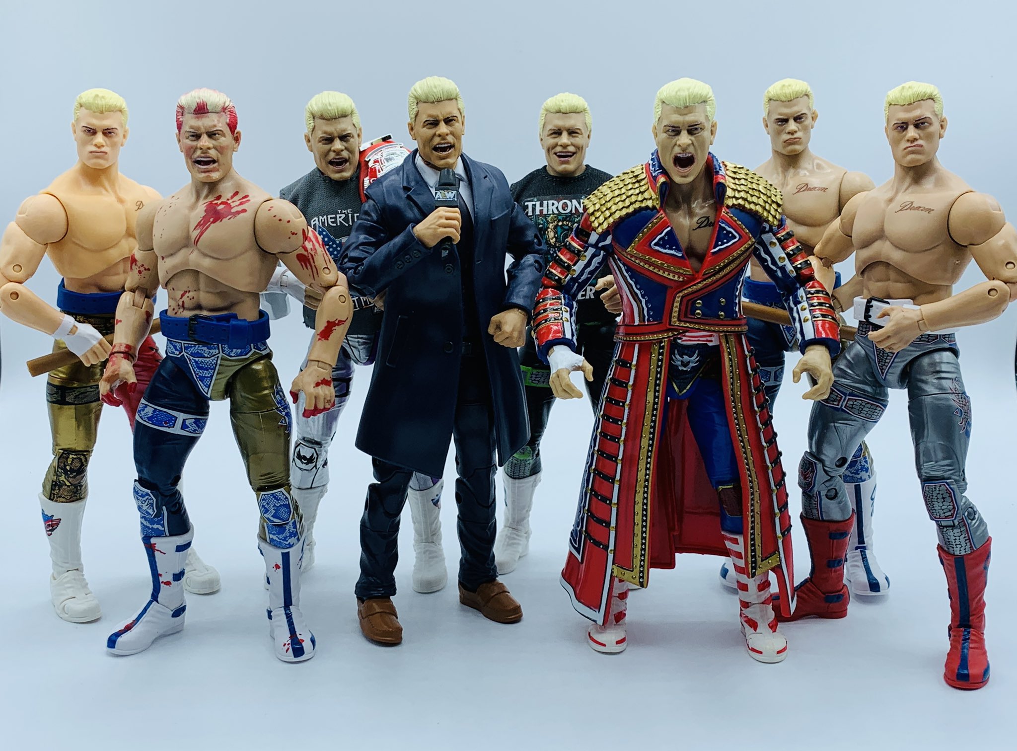 Jazwares All Elite Wrestling Cody Rhodes UNRIVALED Supreme