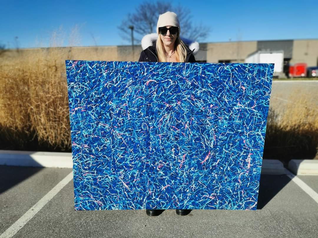 flowykloee's tweet photo. Minds

60 x 48" acrylic on canvas, custom made for the Mississauga Institute of Neurological Disorders and Stroke. The word MINDS is hidden within the painting.

#art #artist #Torontoartist #Canadianart #abstract #MINDS #hiddenword #custom #large #painting #oneofakind #original https://t.co/J7Cj3scCHs