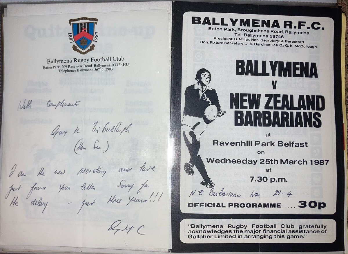 Ulster Rugby Heritage tweet media