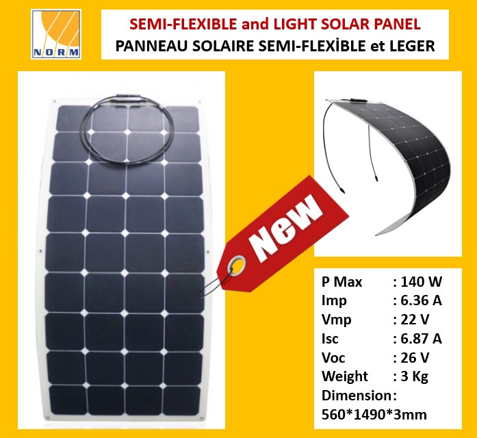 Norm_Energy's tweet photo. #Panneau #Solaire Semi-Flexible
Design flexible léger, fin et une efficacité élevée
Résistant #portable et un montage pratique
#afrika #africa #afrique #turkey #turquie #türkei #istanbul #NormSolar #PanneauSolaire #SolarPanel #GüneşPaneli #Esnek #YariEsnek #Flexible #SemiFlexible https://t.co/xgG6MUKvNm