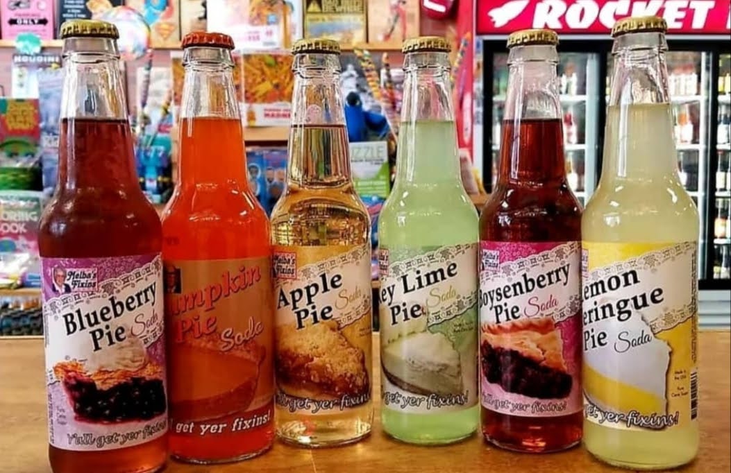 RocketFizz's tweet photo. Today is Homemade Pie Day! 

We enjoy a warm slice but we prefer our pie with some "pop"! 🥧

#RocketFizz #soda #melbasfixins #pies

*products vary by availability* https://t.co/aS7SNV4mIk