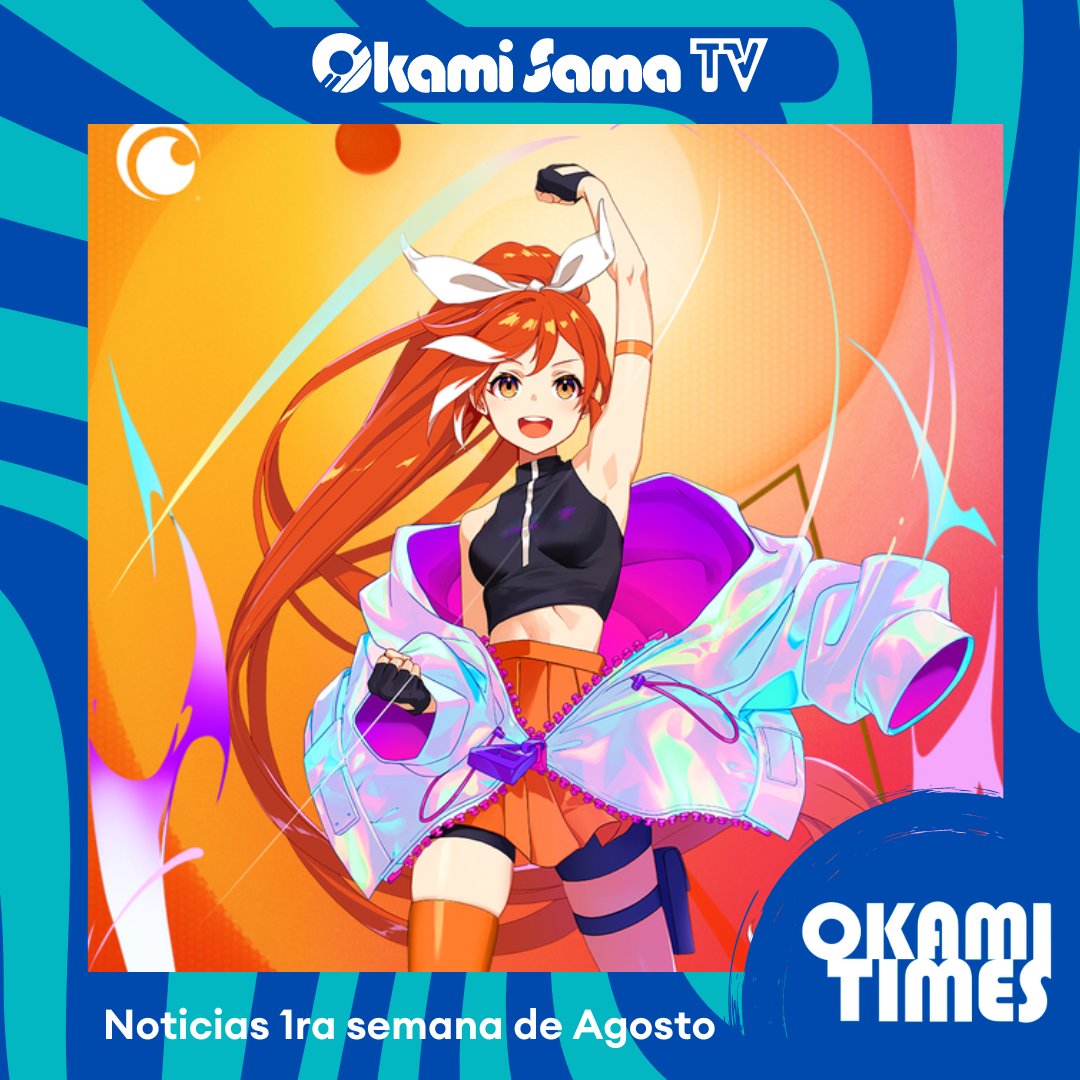 OkamiSamaTV's tweet photo. Ya es Agosto y que mejor manera de iniciar un nuevo mes que con las noticias mas sonadas en la semana, solo aquí por #OkamiTimes.

Escúchanos en Spotify: https://t.co/BzATpBD8F8 https://t.co/YCBeQyRY6C