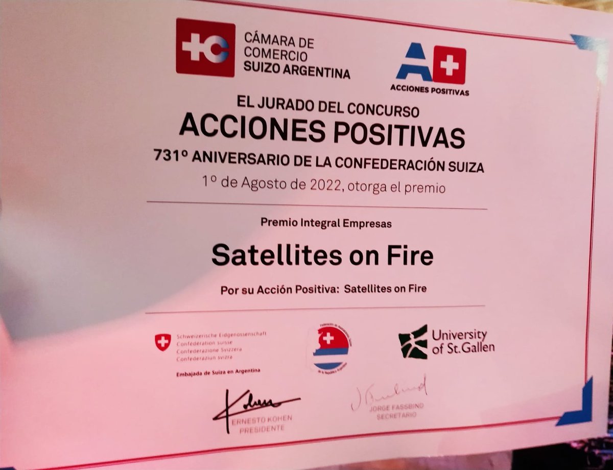 Satellites on Fire tweet media