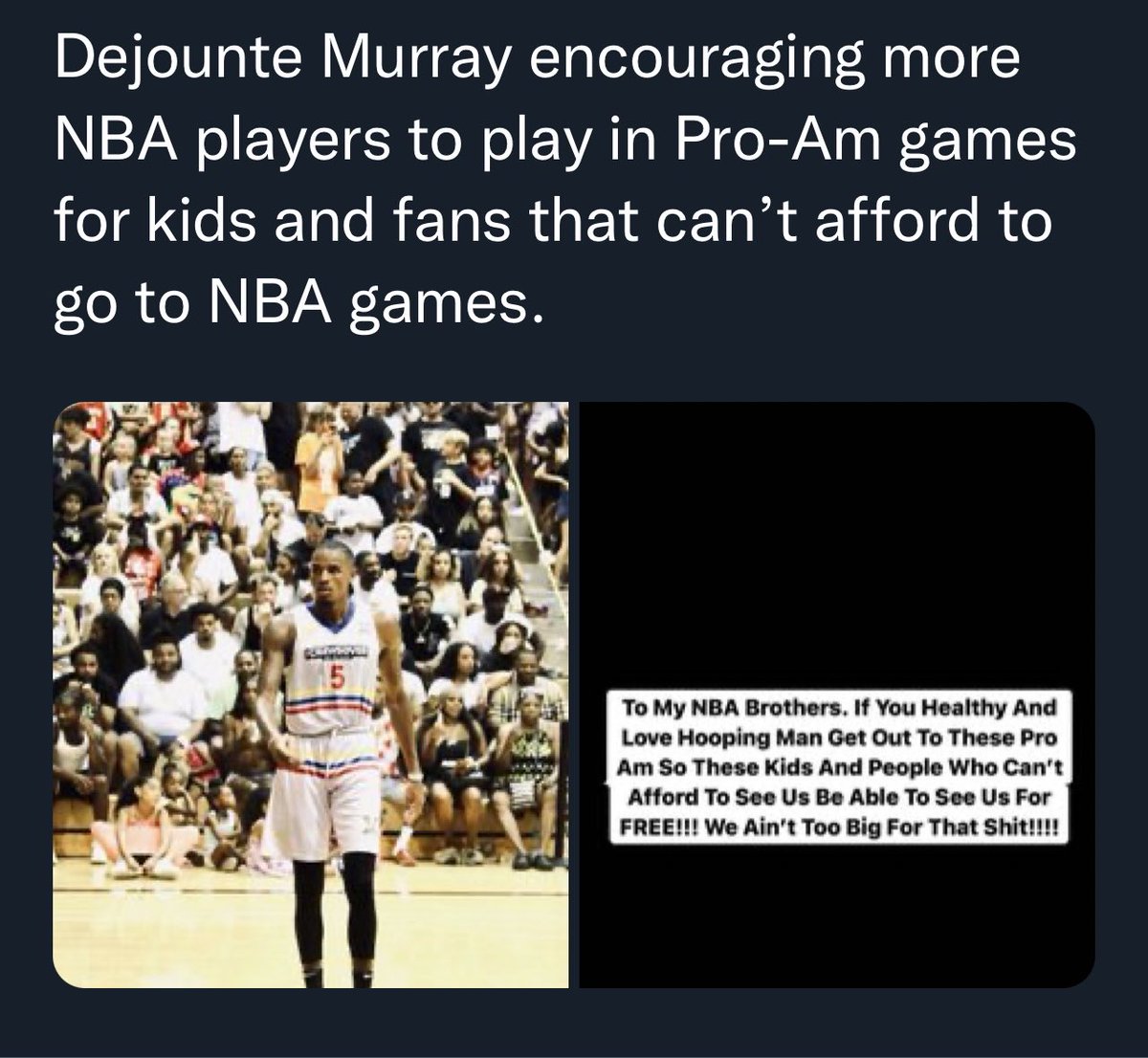 This is real talk right here we will provide the platform! ⁦<a href="/thecrawsover/">TheCrawsOver</a>⁩