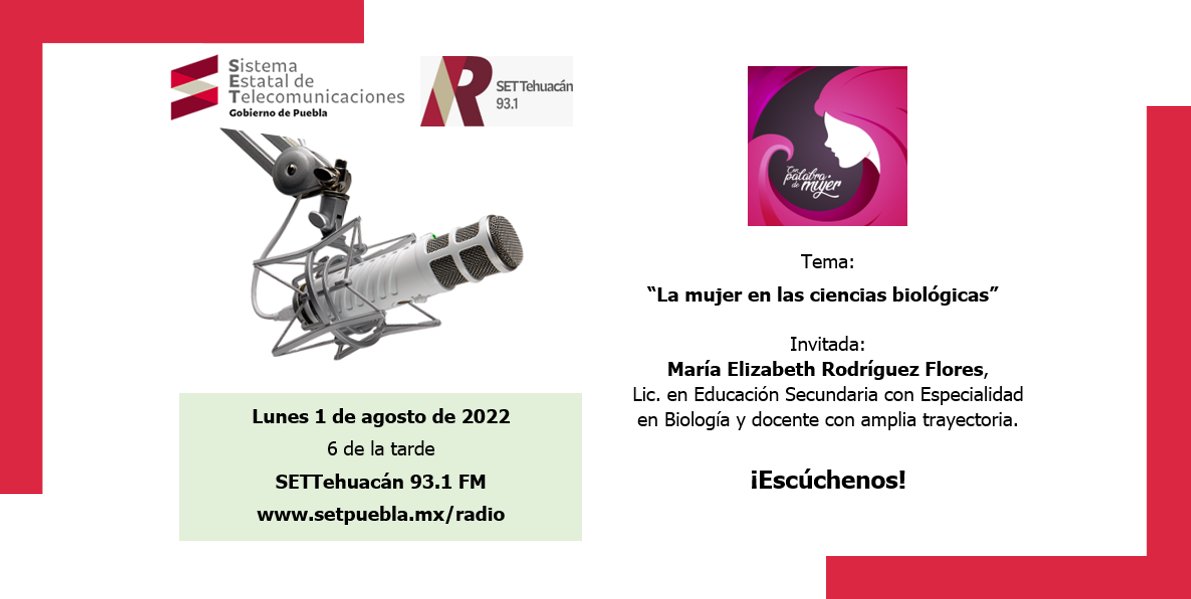 gmoncadad's tweet photo. ¡Acompáñenos!
#ConPalabraDeMujer / Lunes a las 18:00 horas
#SETTehuacán 93.1 📻
https://t.co/FGwbzZMkNQ 💻 https://t.co/1VRMSr99GE