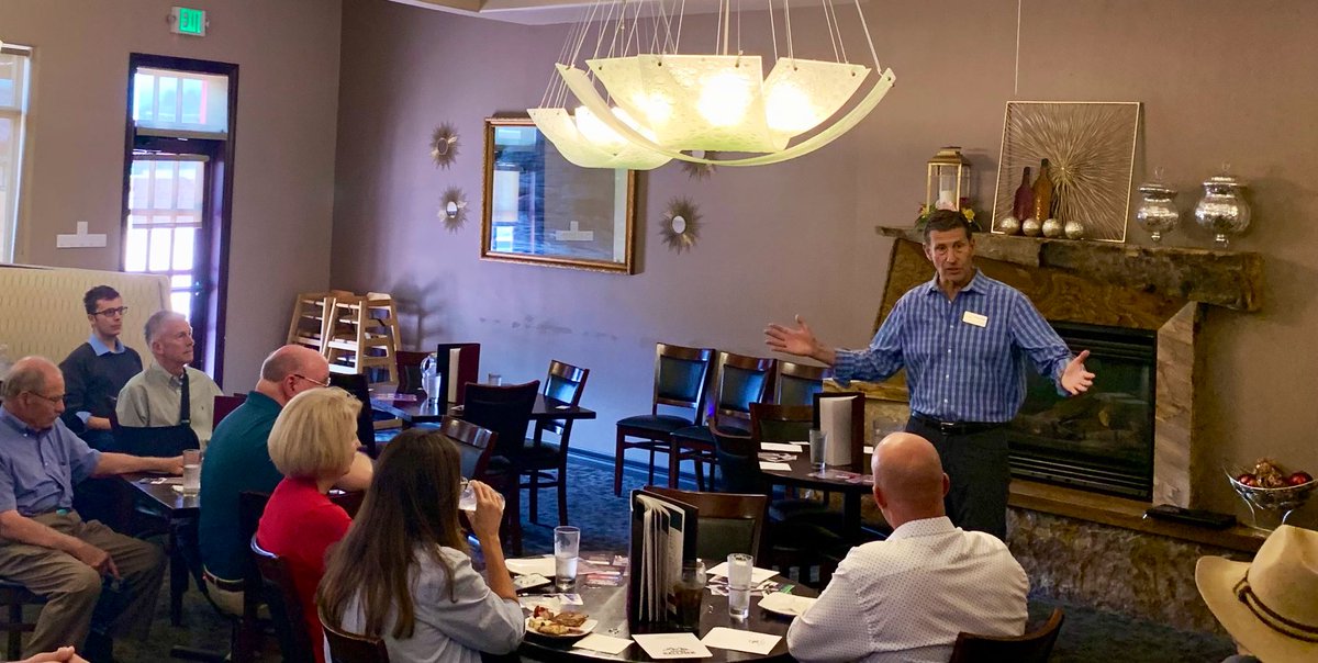 LangSias's tweet photo. Enjoyed visiting with folks in Glenwood Springs, Eagle and Grand Junction this past weekend. Learning how best to serve the people of Colorado from all over the state is a top priority. #costatetreasurer #langsiasforcolorado #transparency #copolitics #ColoradoCommonSense https://t.co/wPjoe5p9nc