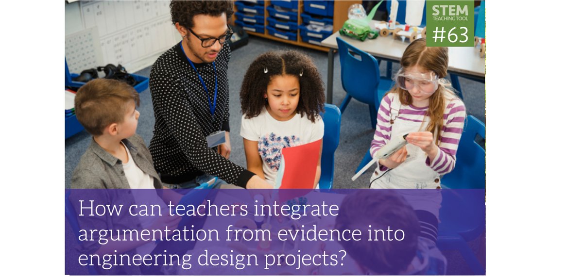 STEMTeachTools's tweet image. How might arguing from evidence elevate trial-and-error or tinkering into more genuine engineering design?
stemteachingtools.org/brief/63

#SciEd, #ScienceEd #STEMed, #NGSS #NGSSchat