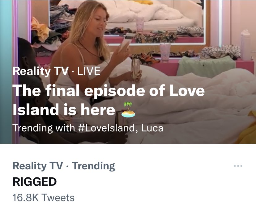 jonoread's tweet photo. The Twitter verdict is in 😂 #loveisland https://t.co/VV9GgeGLPI