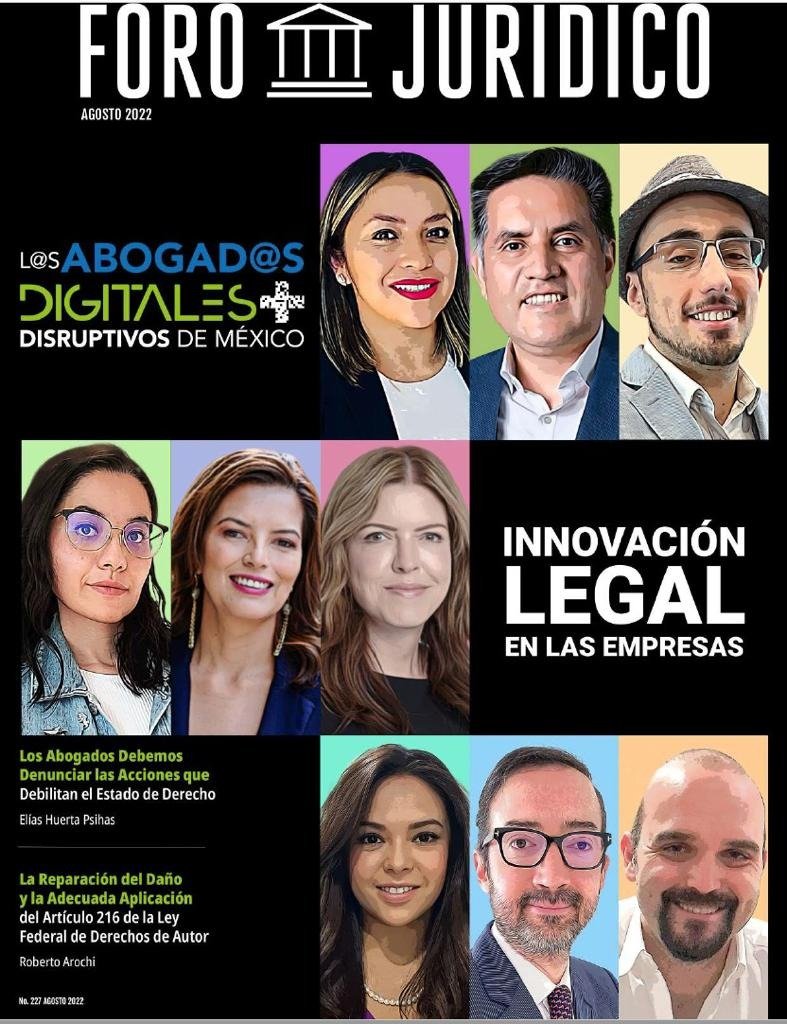 Gracias <a href="/ForoJuridico/">@forojuridico</a> y <a href="/janet_huerta/">Janet Huerta</a> por esta grandísima distinción, que comparto con destacadísimos colegas. 

#AbogadosDisruptivosMx #LegalTech #DisrupciónLegal

Aquí la liga para que le den una checada: abogadosdisruptivos.mx