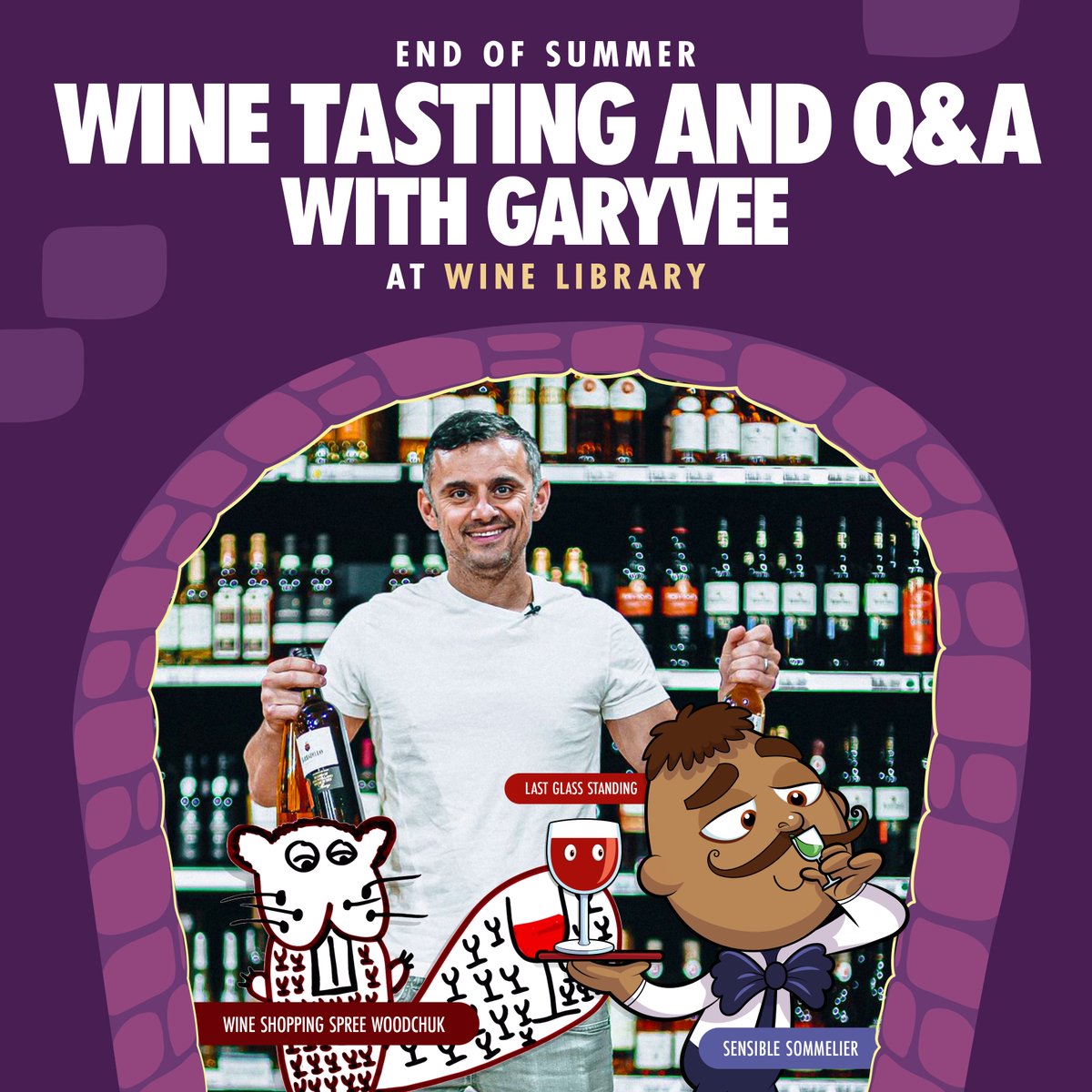 What better way to end the summer than having a wine tasting and Q&amp;A session with <a href="/garyvee/">Gary Vaynerchuk</a>! Eligible VeeFriends Series 1 &amp; 2 holders will experience an exclusive and intimate wine tasting experience with GaryVee at Wine Library, where it all began. 🧵